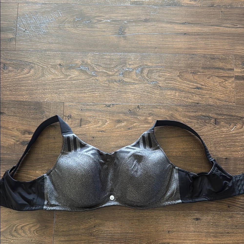 Livi Active Black and Gray bra  with Underwire Support